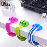 Home Office Headphone Cord Wire Holder