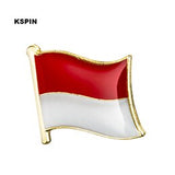 Indonesia National Flag Metal Pin