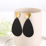 Summer Style Golden Drop Earrings