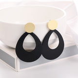 Summer Style Golden Drop Earrings