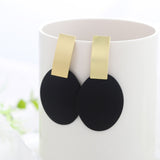 Summer Style Golden Drop Earrings