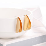 Summer Style Golden Drop Earrings