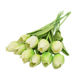 10PCS Tulip Artificial Flower Real Touch Artificial Bouquet Fake Flower for Wedding Decoration Flowers Home Garen Decor