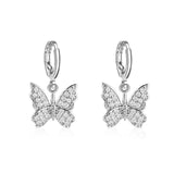 Butterfly Drop Earrings