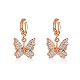 Butterfly Drop Earrings