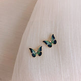 Butterfly Drop Earrings
