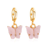 Butterfly Drop Earrings