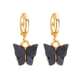 Butterfly Drop Earrings