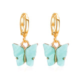 Butterfly Drop Earrings