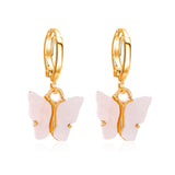 Butterfly Drop Earrings