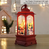 Holiday Christmas Snowman Elk LED Lights Train Santa Claus
