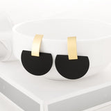 Summer Style Golden Drop Earrings