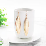 Summer Style Golden Drop Earrings