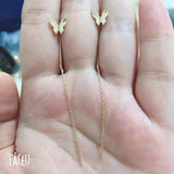 Butterfly Drop Earrings