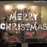 Holiday Christmas Window Stickers Christmas