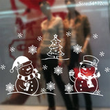 Holiday Christmas Window Stickers Christmas
