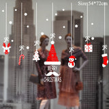 Holiday Christmas Window Stickers Christmas