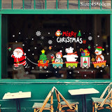 Holiday Christmas Window Stickers Christmas
