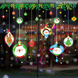 Holiday Christmas Window Stickers Christmas