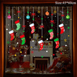 Holiday Christmas Window Stickers Christmas