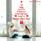 Holiday Christmas Window Stickers Christmas