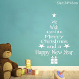 Holiday Christmas Window Stickers Christmas