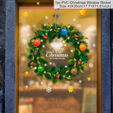 Holiday Christmas Window Stickers Christmas