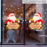 Holiday Christmas Window Stickers Christmas