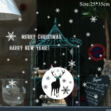 Holiday Christmas Window Stickers Christmas