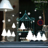 Holiday Christmas Window Stickers Christmas
