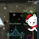 Holiday Christmas Window Stickers Christmas