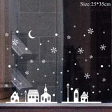 Holiday Christmas Window Stickers Christmas
