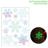 Holiday Christmas Window Stickers Christmas