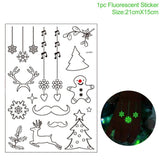 Holiday Christmas Window Stickers Christmas