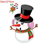 Holiday Christmas Window Stickers Christmas