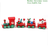 Holiday Christmas Snowman Elk LED Lights Train Santa Claus
