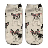 Unisex Pug Print Socks