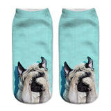 Unisex Pug Print Socks