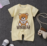 Summer Baby Rompers Boys Girls Jumpsuits Newborn Short sleeve Baby Climbing Clothes Baby Romper Infant Costumes Pajamas