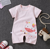 Summer Baby Rompers Boys Girls Jumpsuits Newborn Short sleeve Baby Climbing Clothes Baby Romper Infant Costumes Pajamas