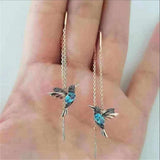 Long Pearl Long Earrings Moon Star Flower