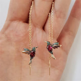 Long Pearl Long Earrings Moon Star Flower
