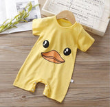 Summer Baby Rompers Boys Girls Jumpsuits Newborn Short sleeve Baby Climbing Clothes Baby Romper Infant Costumes Pajamas