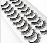 NEW 2/5/10 Pairs Natural False Eyelashes Fake Lashes Long Makeup 3d Mink Lashes Extension Eyelash Mink Eyelashes for Beauty 54