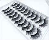 NEW 2/5/10 Pairs Natural False Eyelashes Fake Lashes Long Makeup 3d Mink Lashes Extension Eyelash Mink Eyelashes for Beauty 54