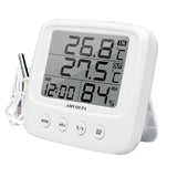 Amvolta LCD Digital Temperature Humidity Meter Baby Home Indoor Electronic Hygrometer Thermometer Weather Station Baby Room