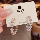 New Fashion Korean Oversized White Pearl Drop Earrings