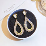 New Fashion Korean Oversized White Pearl Drop Earrings