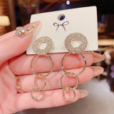 New Fashion Korean Oversized White Pearl Drop Earrings