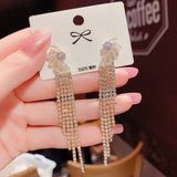 New Fashion Korean Oversized White Pearl Drop Earrings
